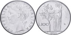World Coins - Italy, 100 Lire, 1980, Rome, Stainless Steel, , KM:96.1