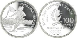 World Coins - Coin, France, Patinage, 100 Francs, 1989, , Silver, KM:972, Gadoury:C3