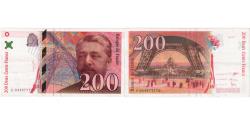 World Coins - France, 200 Francs, Eiffel, G04497770, AU(50-53)