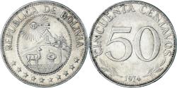 World Coins - Coin, Bolivia, 50 Centavos, 1974