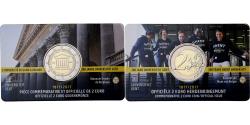 World Coins - Belgium, 2 Euro, 200 ans de l'Université de Gand, Coin card, 2017, Brussels