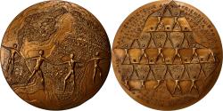 World Coins - France, Medal, Amitié entre les Peuples, 1982, Turlan, , Bronze