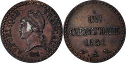 World Coins - Coin, France, Dupré, Centime, 1851, Paris, , Bronze, KM:754