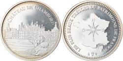 World Coins - France, Medal, Château de Chambord, Arts & Culture, , Silver