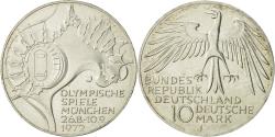 World Coins - Coin, GERMANY - FEDERAL REPUBLIC, 10 Mark, 1972, Hambourg, , Silver