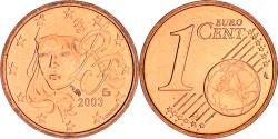 World Coins - France, Euro Cent, 2003, Paris, BU, , Copper Plated Steel, KM:1282