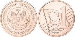 World Coins - Vatican, Euro Cent, 2011, unofficial private coin, , Copper Plated