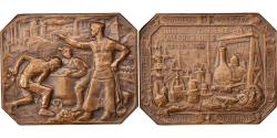 World Coins - France, Medal, French Third Republic, Business & industry, , Bronze