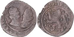 World Coins - Coin, FRENCH STATES, Franche-Comté, Albert & Isabella, 2 Deniers, 1611, Dole