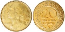 World Coins - Coin, France, Marianne, 20 Centimes, 1980, Paris, Lagriffoul,