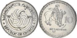 World Coins - Coin, Georgia, 10 Thetri, 1993, , Stainless Steel, KM:79