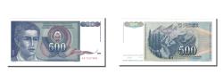World Coins - Banknote, Yugoslavia, 500 Dinara, 1990, 1990-03-01, UNC(65-70)