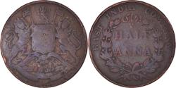 World Coins - Coin, INDIA-BRITISH, 1/2 Anna, 1835, , Copper, KM:447.1