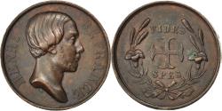 World Coins - France, Medal, Louis Philippe I, Politics, Society, War, , Copper