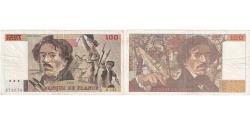 World Coins - France, 100 Francs, Delacroix, H.135, EF(40-45)