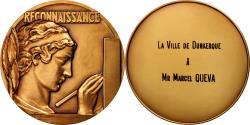 World Coins - France, Medal, Ville de Dunkerque, Reconnaissance, Politics, Society, War