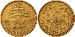 World Coins - Coin, Lebanon, 25 Piastres, 1970, , Nickel-brass, KM:27.1