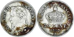 World Coins - Coin, France, Napoleon III, Napoléon III, 20 Centimes, 1867, Paris,
