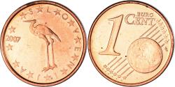 World Coins - Slovenia, Euro Cent, 2007, Vantaa, , Copper Plated Steel, KM:68