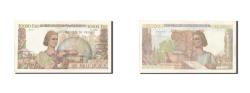 World Coins - Banknote, France, 10,000 Francs, 10 000 F 1945-1956 ''Génie Français'', 1951