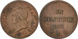 World Coins - Coin, France, Dupré, Centime, 1851, Paris, , Bronze, KM:754