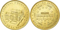 World Coins - France, Token, Touristic token, Ecouen - Chateau Musée, Arts & Culture, 2001