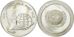 World Coins - France, Medal, ONU, Paix, Colombe, 1972, , Silver