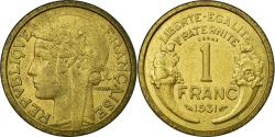 World Coins - Coin, France, Franc, 1931, , Aluminum-Bronze, Gadoury:470