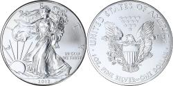 Us Coins - United States, 1 Dollar, 1 Oz, Silver Eagle, 2012, Philadelphia, Silver