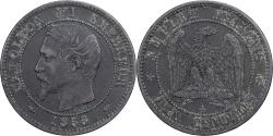 World Coins - France, Napoleon III, 2 Centimes, 1853, Paris, Bronze, , Gadoury:103