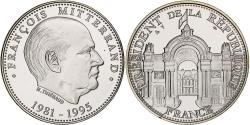 World Coins - France, Medal, François Mitterrand, Président de la République,