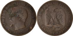 World Coins - Coin, France, Napoleon III, Napoléon III, 5 Centimes, 1855, Strasbourg