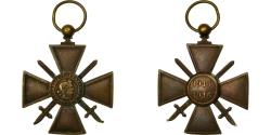 World Coins - France, Croix de Guerre, Medal, 1914-1916, Very Good Quality, Bronze, 37