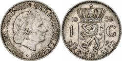 World Coins - Netherlands, Juliana, Gulden, 1956, Silver, , KM:184