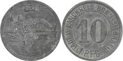 World Coins - Germany, Bonn-Siegkreis, 10 Pfennig, 1919, , Zinc