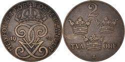 World Coins - Coin, Sweden, Gustaf V, 2 Öre, 1938, , Bronze, KM:778