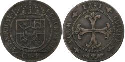World Coins - Principality of Neuchâtel, Frédéric-Guillaume II, 4 Kreuzer, 1791, Billon