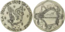 World Coins - France, Medal, Valenciennes Réunie à la France en 1678, , Silvered