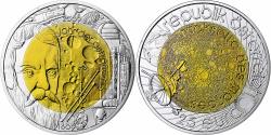World Coins - Austria, 25 Euro, International Year of Astronomy, Colourized, 2009, Vienna