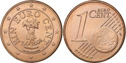 World Coins - Austria, Euro Cent, 2008, Vienna, Copper Plated Steel,