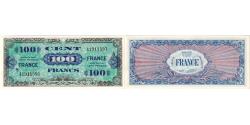 World Coins - France, 100 Francs, France, 1945-06-04, Serie 8, Consecutive Numbers, UNC(63)
