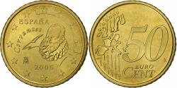 World Coins - Spain, 50 Euro Cent, 2006, Madrid, Nordic gold,