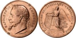 World Coins - France, Medal, Exposition universelle de Paris, 1867, Copper, Ponscarme