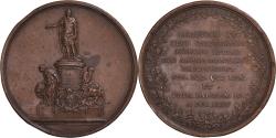 World Coins - France, Medal, Erection de la Statue de Louis XV à Rennes, History, 1744