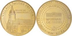 World Coins - France, Token, Tourist Token, 1/ Village-Musée du Der - Eglise de Chantecoq