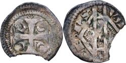 World Coins - Coin, France, Hainaut, Jeanne de Constantinople, Maille, Valenciennes