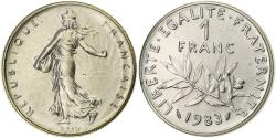 World Coins - France, Franc, Semeuse, 1983, Paris, série FDC, Nickel, , Gadoury:474