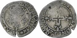 World Coins - France, Charles IX, Double Sol Parisis, 1569, Lyon, , Billon