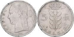World Coins - Belgium, 5 Francs, 5 Frank, 1949, Copper-nickel, , KM:135.1