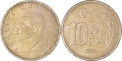 World Coins - Coin, Turkey, 10000 Lira, 10 Bin Lira, 1998, , Copper-Nickel-Zinc